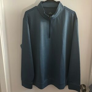 Hickey Freeman - Pullover HalfZip - Blue - XL - Long Sleeve